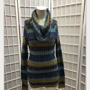 2b bebé, woman, sweater, blue yellow, size S.: